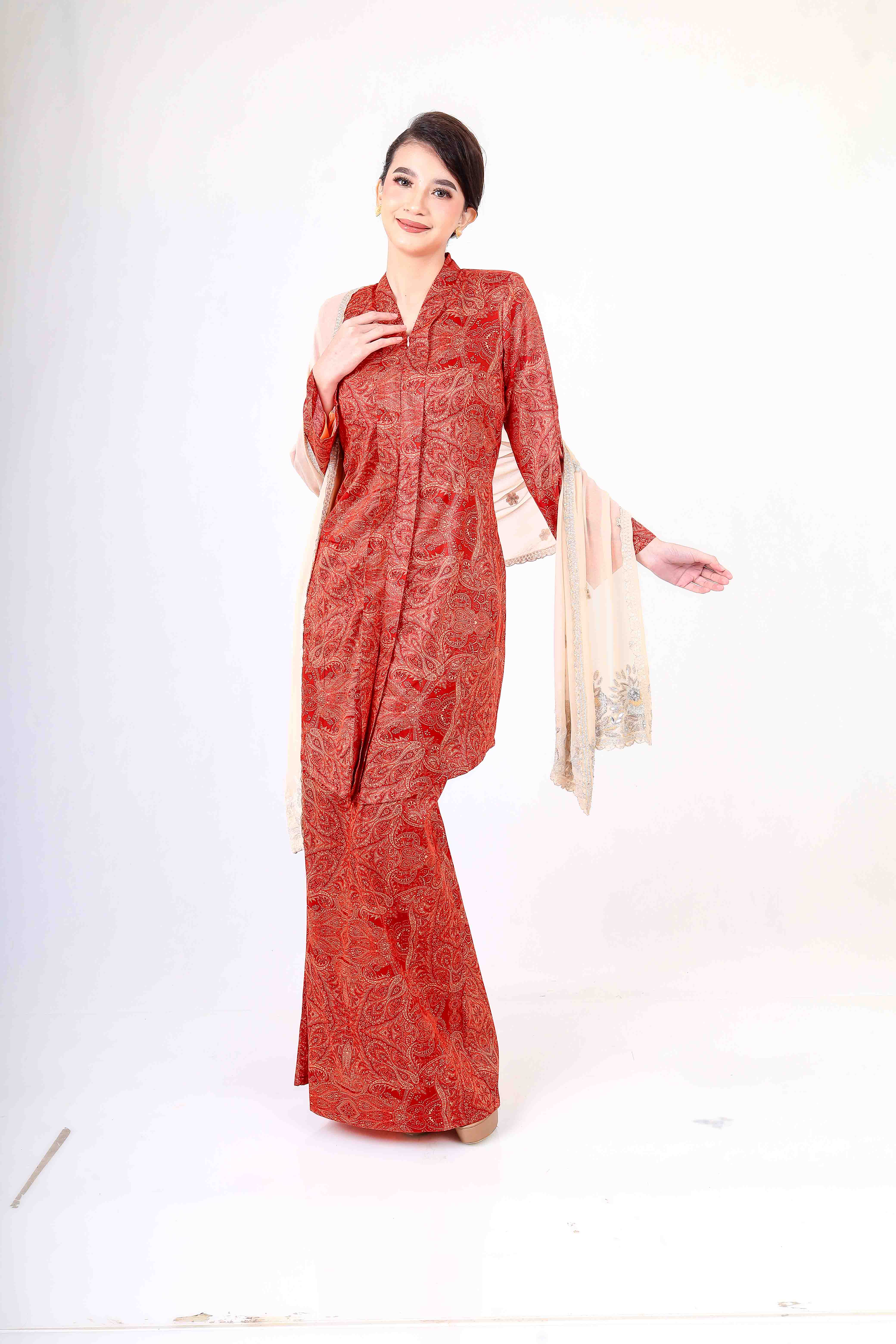 KEBAYA SWISS SILK CHIFFON